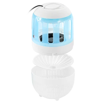 

New Household USB Power Mosquito Killer Lamp LED Trap Pest Insect Zapper Lamp UV Night for Mosquitos Fly Electric Repellent