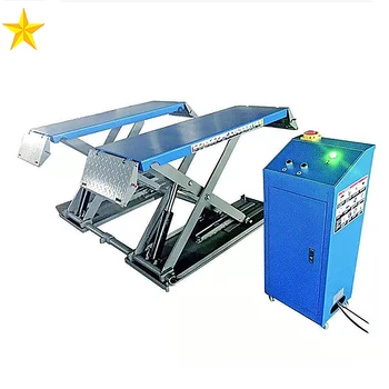 

The portable small shear lift is convenient for mobile use.OBC-MS3000