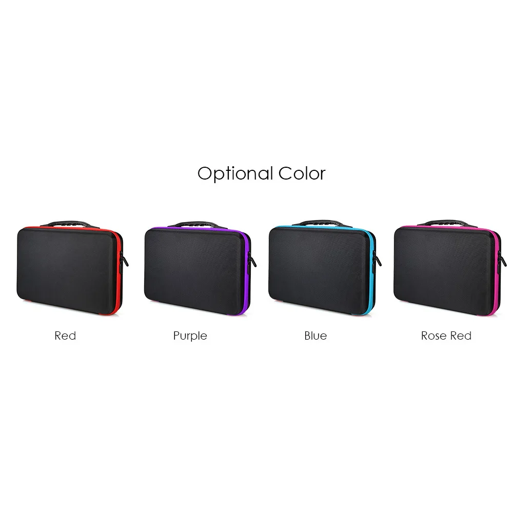 

Hot New 60Bottles Diamond Painting Box Tool Carry Case Holder Storage Bag Zipper Storage Bag Closure Embroidery Rhinestones Stor