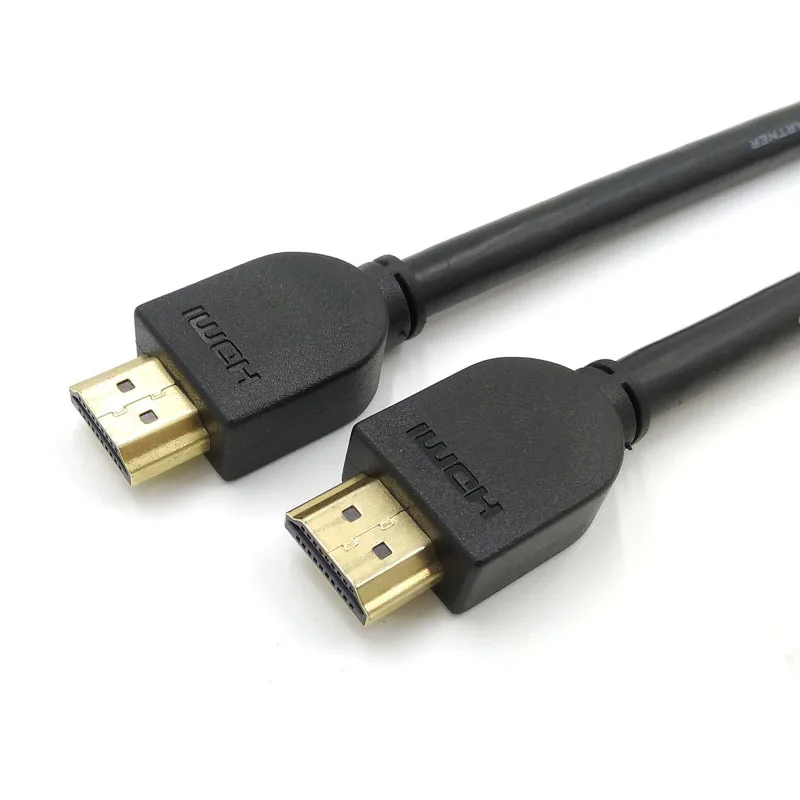 Male-to-Male версия 2,0 HDMI кабель высокой четкости 4K телевизионный компьютер HDMI кабель 3D проектор 2 м