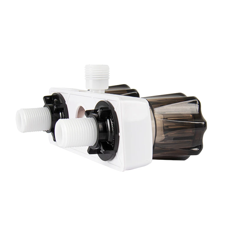 ABS Plastic Surface Mounted Concealed Hot and Cold Shower Faucet Mixing Valve Solar Bathroom Shower Switch with Water Supply RV