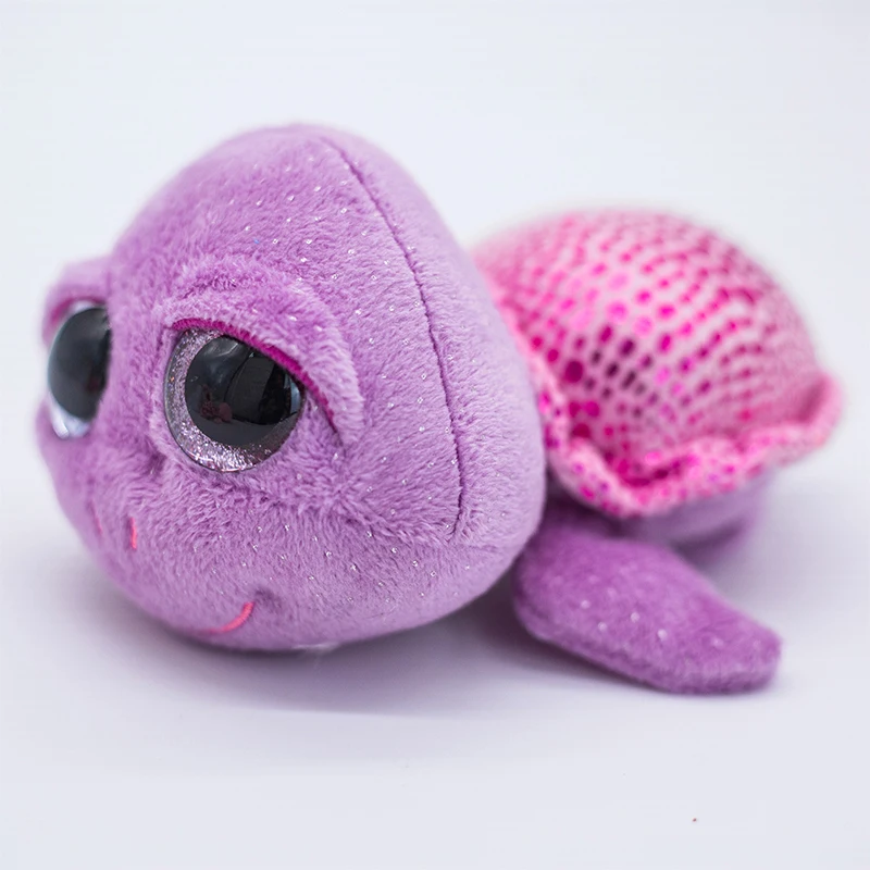 purple stuffed turtle