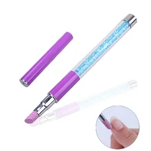 Japanese Korean Hot Sales New Style with Diamond Manicure Quartz Frotton Gan Leather Manicure Stick Exfoliating Scrub Refers to