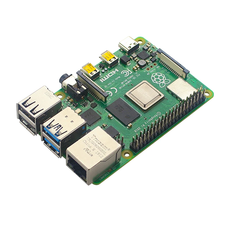 Placa de Desenvolvimento Original Mais Recente Raspberry 4 Modelo b 1g 2g 4g Ram 2.4g & 5g Wifi Bluetooth 5.0 Rpi pi - Imagem 4