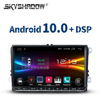 

DSP Android 10.0 2G + 32G Car DVD Player GPS WIFI Bluetooth Radio For VW Golf mk6 Polo Jetta Tiguan Passat B6 5 cc skoda octavia