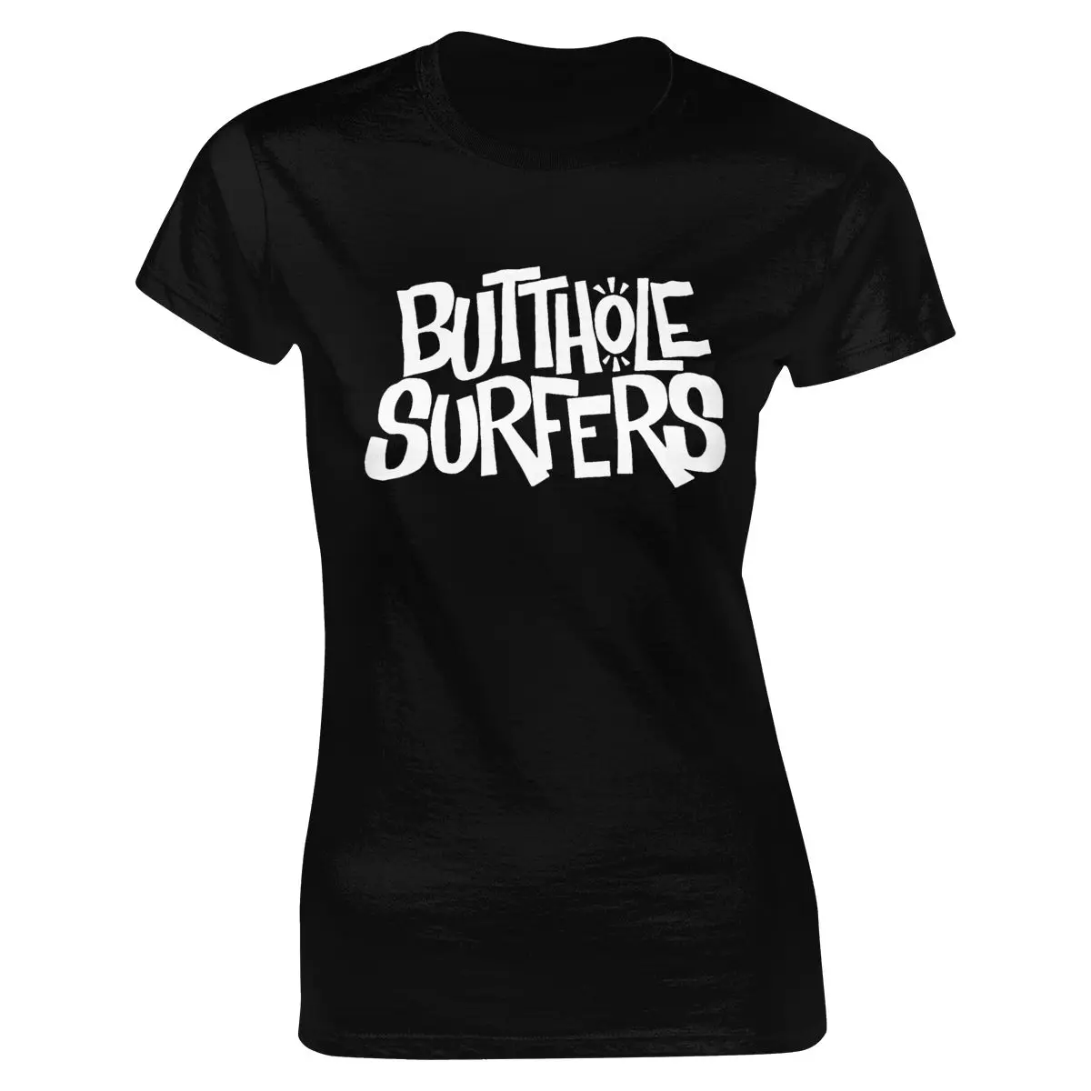 

Rare BUTTHOLE SURFERS Vintage Tee Shirt Black Size S-2XL Reprint O-neck Print Casual Cotton Short Summer Regular Cn(origin)