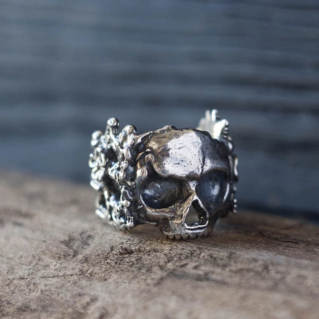 Bague tête de mort Mexicaine