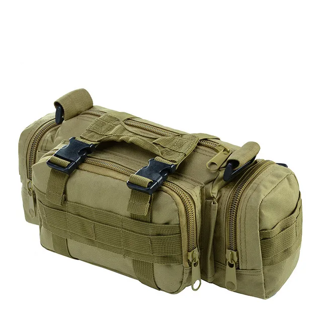 High Quality Outdoor Military Tactical Backpack Waist Pack Waist Bag Mochilas Molle Camping Hiking Pouch 3P Chest Bag 1