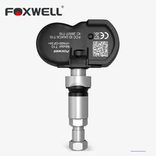 Foxwell t10 315mhz 433mhz sensores tpms programa ativado clone-able monitor de pressão dos pneus teste universal oem sensor 98% cobertura