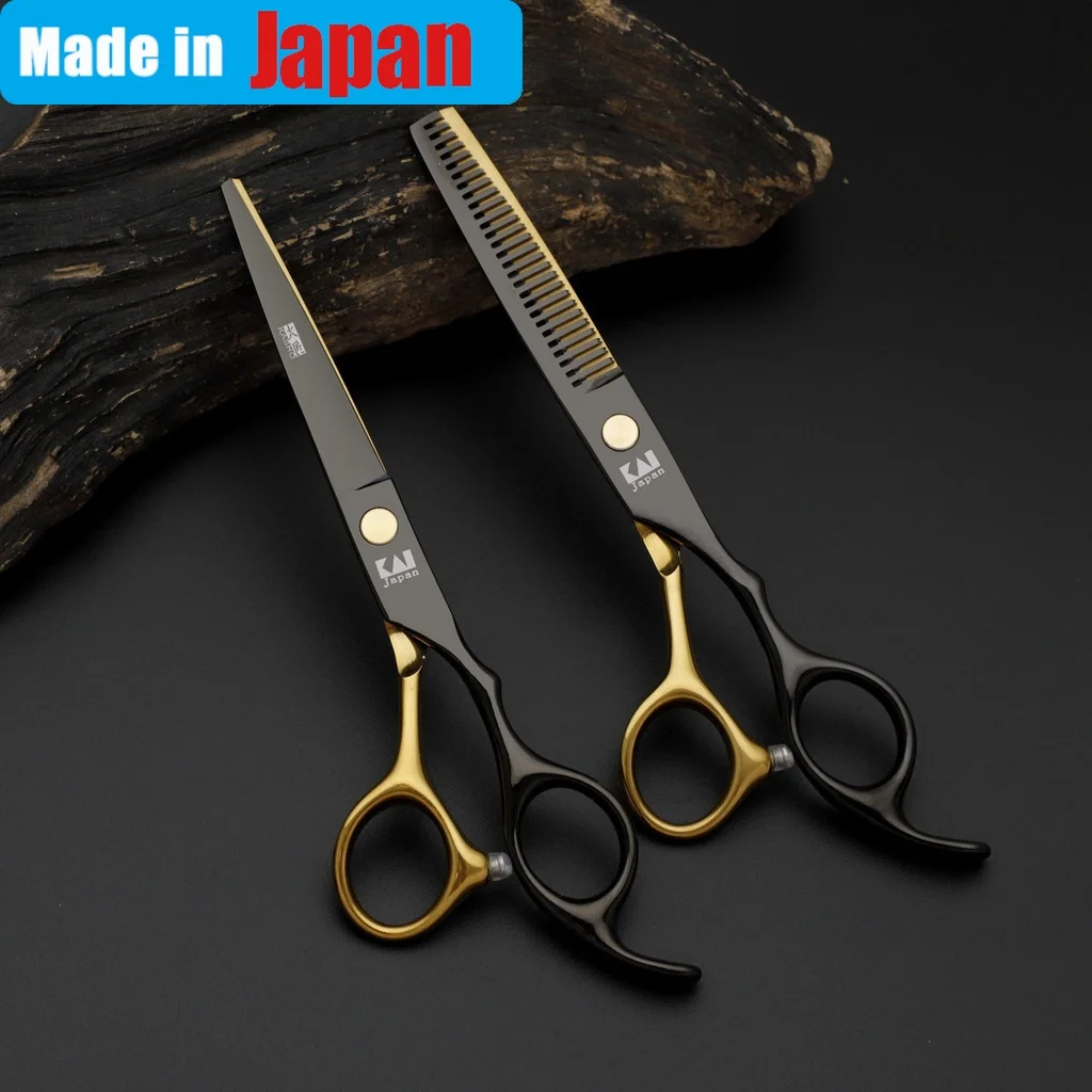 Professional Barber Scissors Set Japan 440C Steel 6 Inches Flat Hair Cutting Clipper Salon Tooth Shears Hair Accessories 1m flat tooth gear 39 teeth to 200 teeth thickness 10mm 45 steel tooth surface quenching cnc spur gear transmission parts