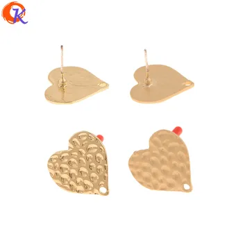 

Cordial Design 100Pcs 17*18MM Jewelry Accessories/Earrings Stud/DIY Making/Heart Shape/Hand Made/Jewelry Findings Components