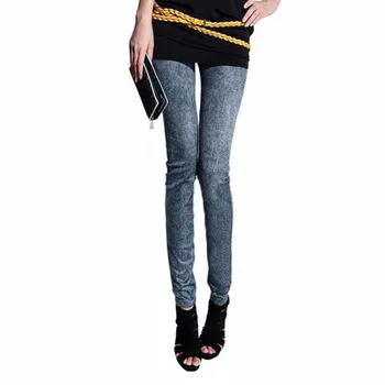 

Women Sexy Pencil Pants/Casual pants/Skinny Pants With Jeans Summer Trousers Fit Lady jeans