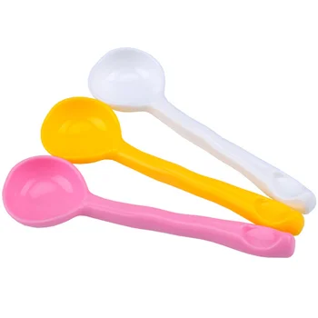 

5pcs DIY Facial Mask Measuring Spoons Mask Powder Gauge (Mixed Color)