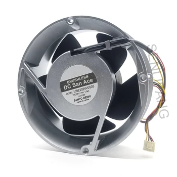 

FOR 109E2024V0S03 20070 20cm 200mm Round DC 24V 1.9A 4-wire gale aluminum frame cooling fan