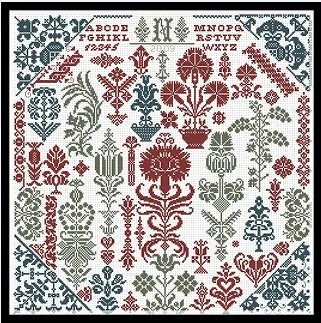 

14/25/22CT/28CT Cross Stitch Set Chinese Cross-stitch Kit Embroidery Needlework Craft Packages Cotton Fabric Floss Flowers 2