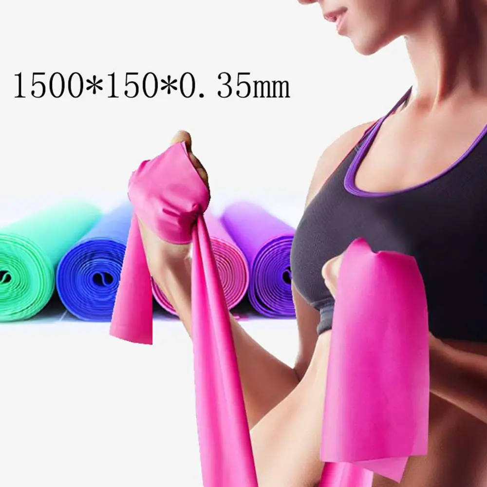 

Elastic Resistance Bands Latex Band Fitness Elastic Stretching Exercise Fitness Equipment Pull Rope Strength Training Yoga Gym