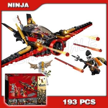 

193PCS Ninja Wings Destiny Fighter Jet Plane Dragon Armor Blade 10934 Model Building Blocks Toy Bricks Compatible with Lago