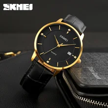  SKMEI Offcial Quartz Watch Men Luxury Calendar Display Men's Watches Business Dress Waterproof Casual Clock Relogio Masculino 