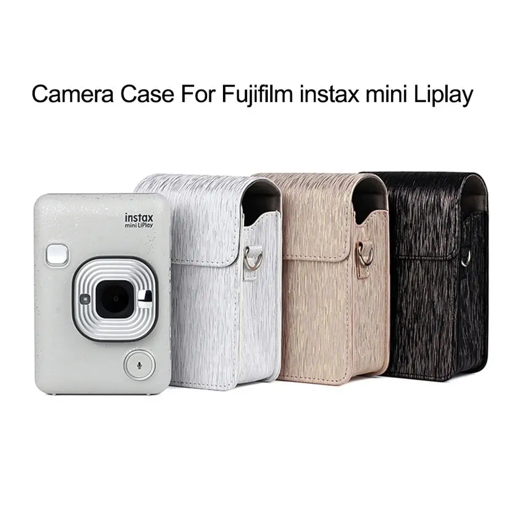 Стример матовый защитный чехол на плечо для Fuji Fujifilm Instax Mini Liplay из искусственной кожи сумки для камеры MiniLiplay