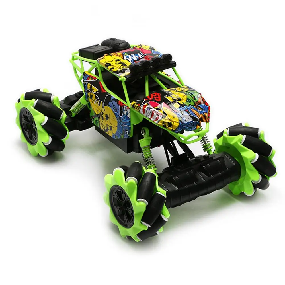 1:14 4WD RC трюк автомобиль 2 4G радиоуправляемые автомобили светильник музыка дети