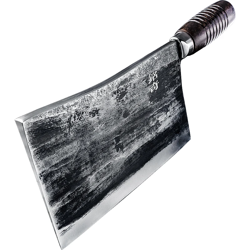 Blacksmith Forged Kitchen Traditional Old Commercial Strong Bone Chopper Market Sell Meat Knives Chef Special Big Cutting Tool | Дом и сад
