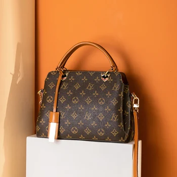 

High Quality Genuine Leather Large Capacity Casual Totes 2020 New Luxury Fashion Shoulder Messenger Bags Women Purse and Handbag