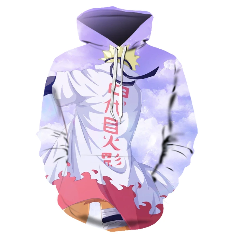 Anime Naruto 0 Naruto Naruto 3D Sweat à capuche Pullover narut Hommes Femmes Pull Sweater