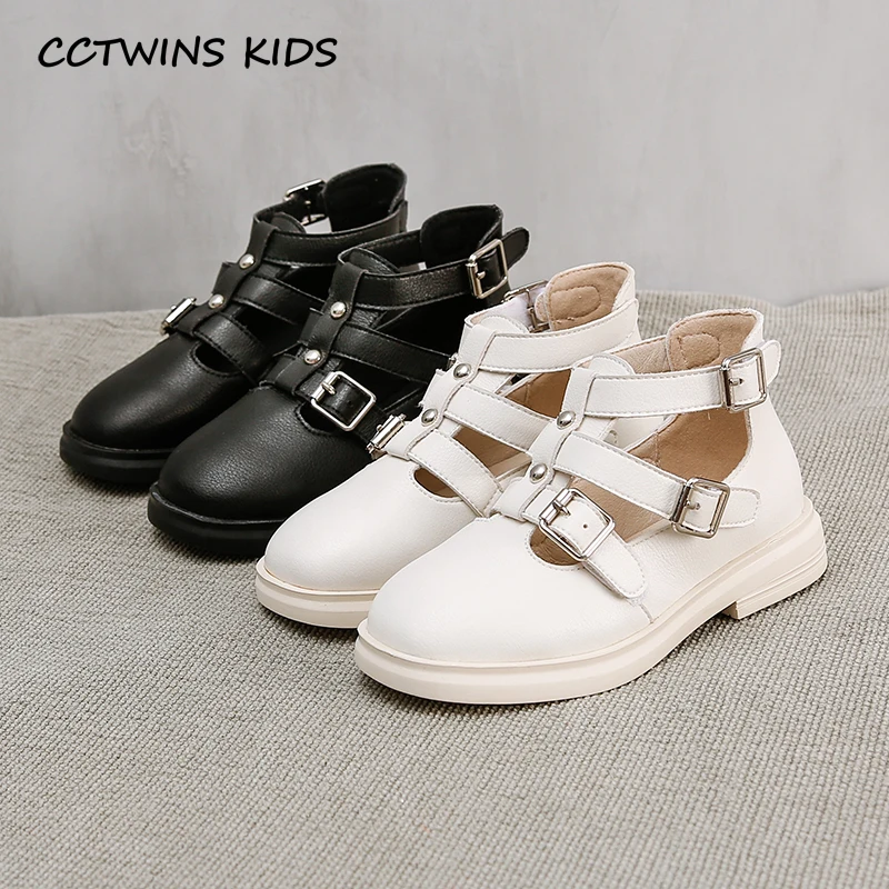 

Kids Shoes 2019 New Baby Girls Autumn Zip Brand Ankle Boots Kids Fashion Black Roman Boots Children Non-slip Casual Dress Shoes