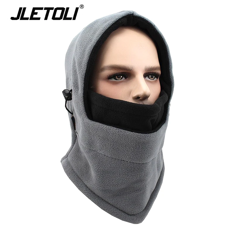 JLETOLI теплая уличная зимняя Бандана Маска Для Лица Шарф для велоспорта Лыжный Спорт Маска для велосипеда флисовая Лыжная маска Спортивная маска для лица