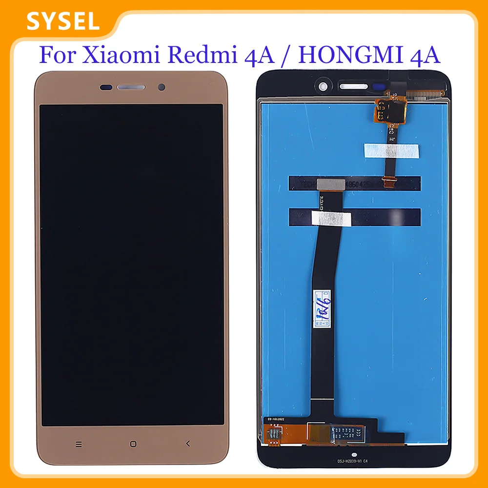 ЖК-дисплей с сенсорным дигитайзером для Xiaom Hongmi 4A / Redmi панель стеклянный сенсор в
