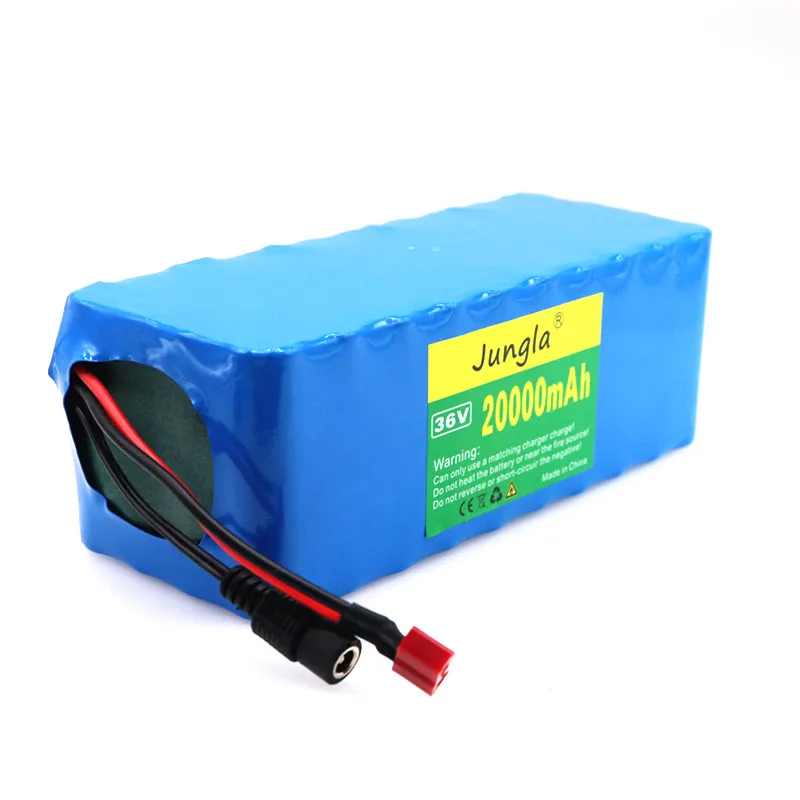 New original 36V battery 10S4P 20Ah 36v 18650 battery pack 500W 42V 20000mAh for Ebike electric bicycle with BMS+ 42V charger