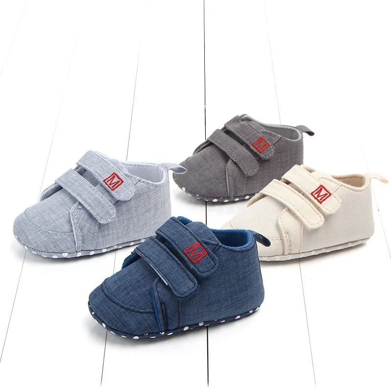 Обувь для новорожденных; классическая парусиновая обувь для малышей; модная обувь для маленьких мальчиков и девочек; Повседневная обувь из хлопка; кроссовки для маленьких девочек