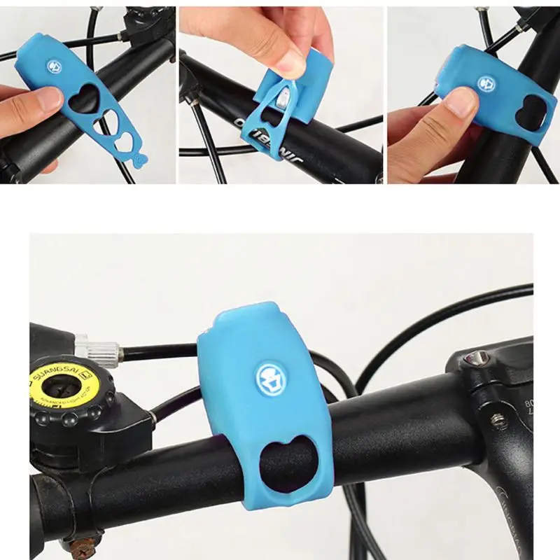 Водонепроницаемый Электрический велосипедный Звонок 120dB непромокаемый Рог MTB велосипед аварийный сигнал с креплением на руле PXPF