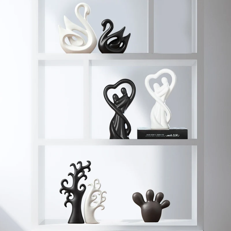 

Nordic decoration simple home furnishing creative living room ceramic decoration indoor office table Tanabata gift