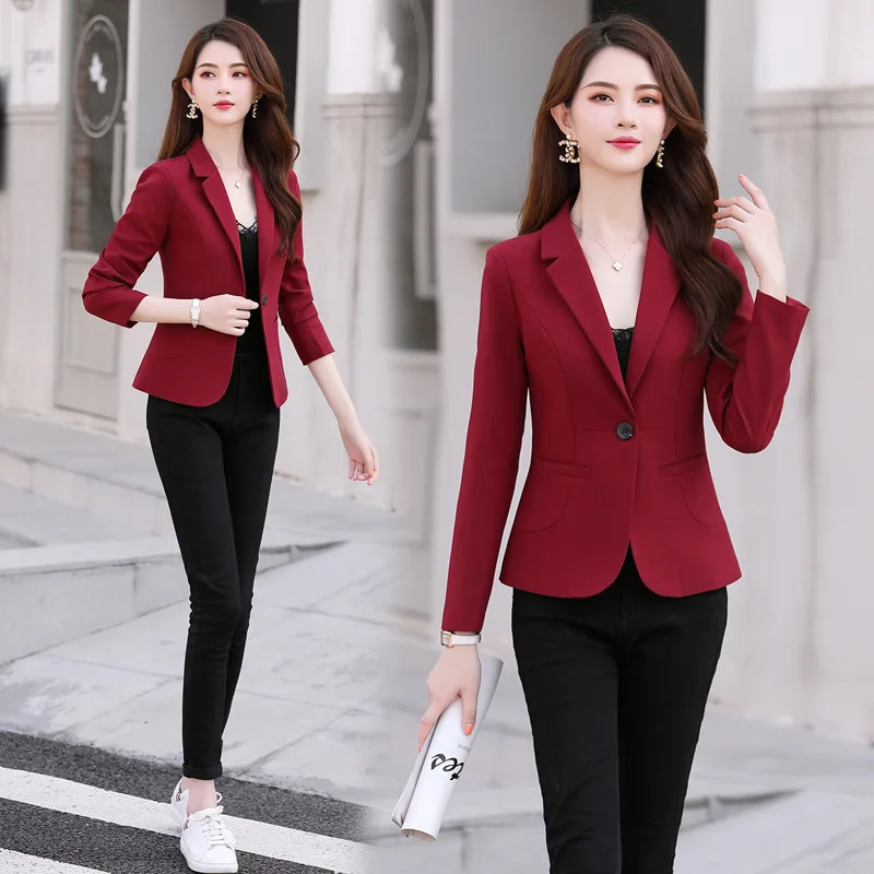 

Suit Fashion Comfortable Long Sleeve Elegant 2019 Autumn Elegant Cool Slim Fit