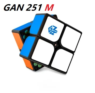 Оригинальный GAN251 M 2x2x2 Магнитный магический куб GAN 251 2x2 скоростной Magico cubo GANS