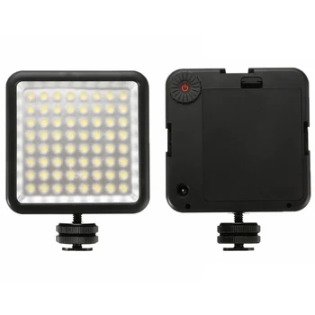 

64 LED Photo Video Light Fill Lamp on Camera Hot Shoe LED Lighting for Canon Nikon DSLR Camcorder Live Stream Photography Light