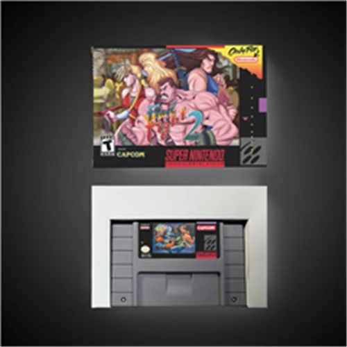 

Final Fight 2 - Action Game Card US Version with Retail Box