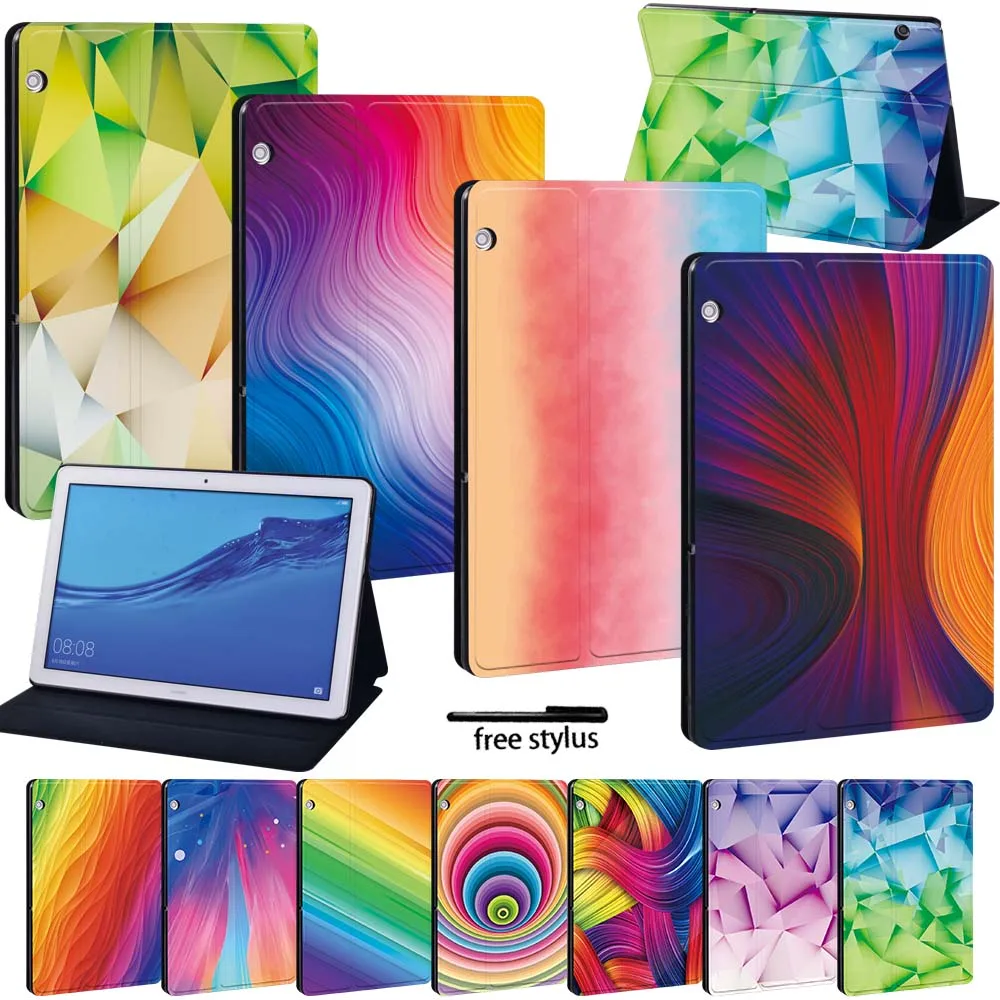 Чехол для планшета Huawei MediaPad T3 8 0/MediaPad 10 9 6 дюйма/MediaPad T5 1 дюйма складной защитный
