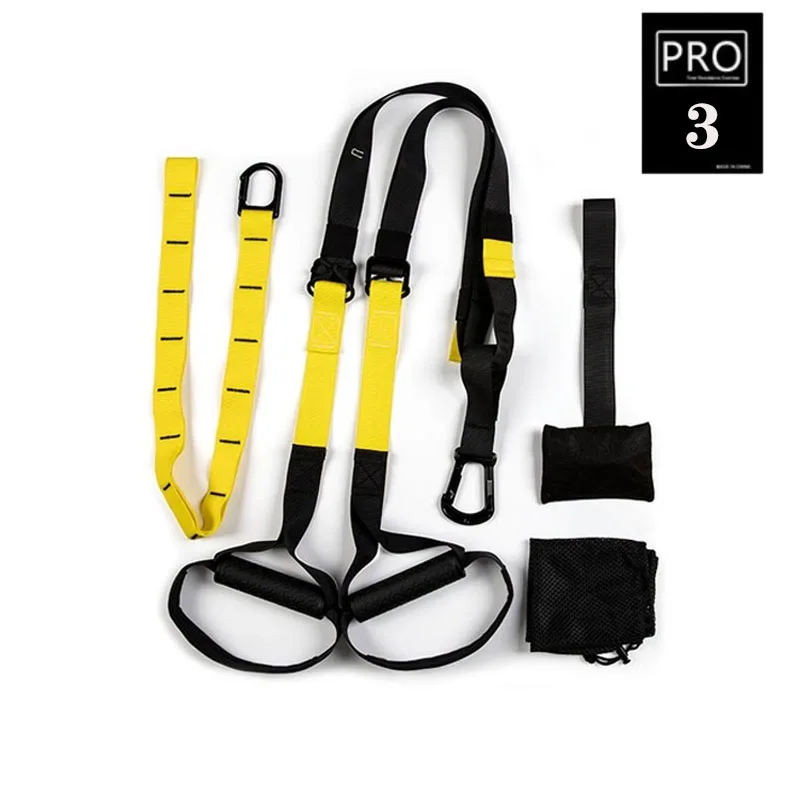 Resistance Bands Workout Hanging Belt Set Men Women Gym Body Training Fitness Equipment Chest Arm Exercise Pull Rope Straps