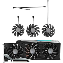 

For GIGABYTE RTX 3080 3090 EAGLE / EAGLE OC Graphics Card Cooling Fan T128010SU