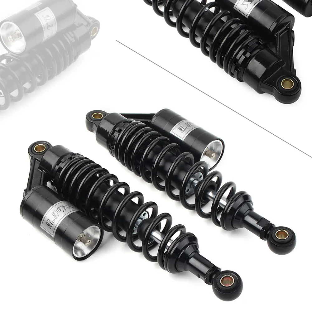 

2 PCS 320mm Rear Air Shock Absorber For Yamaha Kawasaki Suzuki Honda Black Universal Motorcycle Accessories Parts