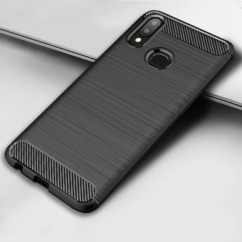 

For Samsung Galaxy A10s Case Silicon Heavy Shockproof Carbon Fiber Soft Silicone Case For Samsung Galaxy A10s A107F Cases Cover