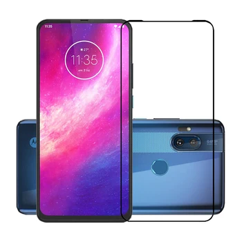Перейти на Алиэкспресс и купить 2.5D 9H Премиум Закаленное стекло для Motorola One Hyper полное покрытие Защитная пленка для Moto One Hyper