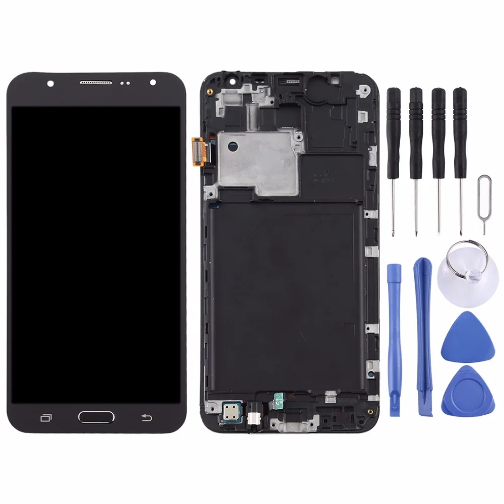 TFT материал ЖК-экран и дигитайзер полная сборка с рамкой для Galaxy J7()/J700F