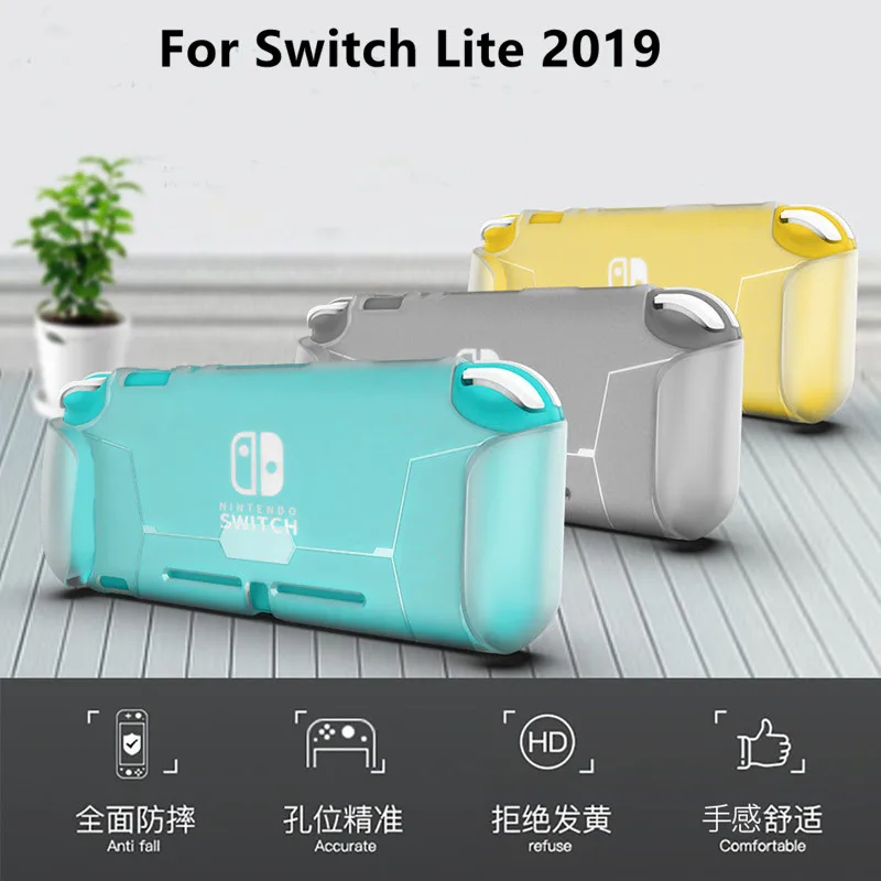 Чехол Switch Lite с матовой поверхностью и мягкой ручкой из ТПУ, защитный эргономичный чехол для nintendo Switch Lite Mini Store 2 Games