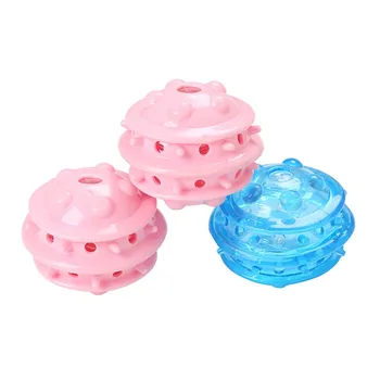 

Dog Chew Squeak Toy Dog Molar Supplies Puppy Leaking Food Puzzle Toy For Cat Dog Teeth Cleaning