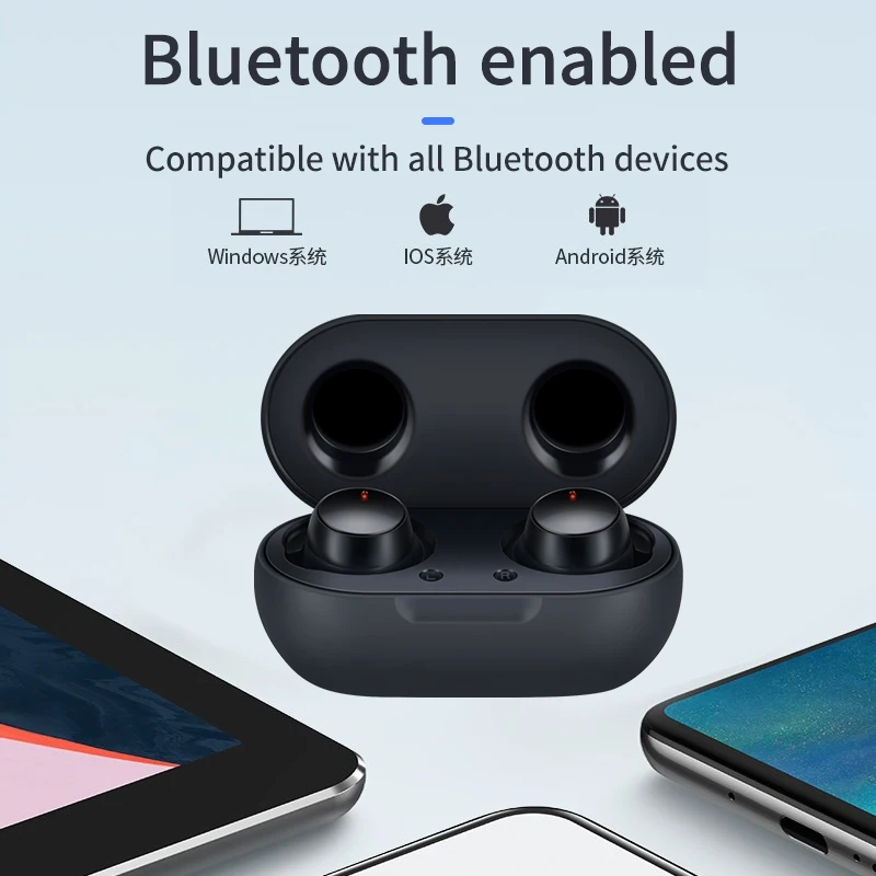 V5 0 Bluetooth Earphone Mini Earbuds Twins Waterproof Sport Wireless Earphone 6D Stereo Earbuds for Xiaomi Samsung Apple Huawei