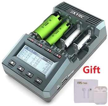 

SkyRC MC3000 bluetooth charger with cylindrical battery charging by phone for Ni-MH Nickel-Nickel-Zinc Battery with I9s tws