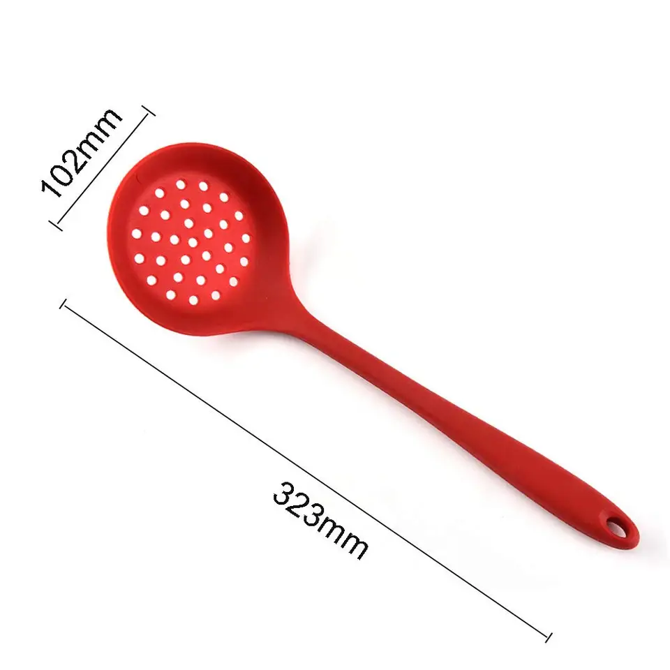 Heat Resistant Silicone Colander Kitchen Strainer Tool